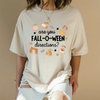 "Are You Fall-O-Ween Directions?" T-Shirt – Funny Halloween Pun Tee by Dog Mom Hat