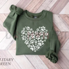 Paw Heart Valentines Sweatshirt by Dog Mom Hat