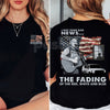 Distressed Americana T-Shirt - Fading Red, White & Blue Graphic Tee, Retro Patriotic Apparel, Unisex Vintage Style