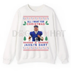 All I Want For Christmas Is JaxDa.rt Ugly Sweatshirt by Dog Mom Hat