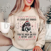 "If I Ever Get Rabies" Christmas Sweatshirt by Dog Mom Hat