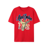 Y2K Street Style T-Shirt - Retro Angel & Flame Graphic Tee by Dog Mom Hat