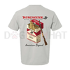 Winchester "American Legend" Men's Tee – 1866 Ammo Box Graphic Shirt by Dog Mom Hat