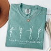 'Dry Bones Come Alive' Christian Halloween Shirt – Dancing Skeleton Fall Jesus Tee, Bible Verse Shirt, New Life in Christ Faith Apparel