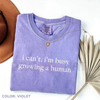 "I Can't I'm Busy Growing A Human" Shirt – Funny Pregnancy Tee by Dog Mom Hat