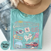 America "Mr. Electric Blue" Concert Tour Tee - Moonbeam Ice Cream by Dog Mom Hat