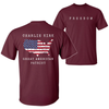 Charlie Kirk Freedom & Patriotism Graphic T-Shirt – 2-Sided Design by Dog Mom Hat