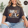 Thankful Teacher T-Shirt – Fall Turkey Teacher Tee by Dog Mom Hat