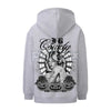 FB County Heavyweight Oversized Halloween Graphic Hoodie – Pullover Streetwear, Unisex Fall Apparel