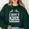 Made in USA Christmas Couple 100% Cotton Sweatshirt – Cute Matching Holiday Design Unisex Sweatshirt for Women and Men by Dog Mom Hat