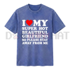 "I Love My Super Hot Girlfriend" Vintage Washed Tee by Dog Mom Hat