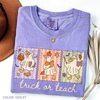 Funny Teacher Goose Halloween Comfort Colors Shirt – "Trick or Teach" Cute Ghost Tee, Elementary Teacher Humor Gift, Unisex by Dog Mom Hat