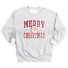 Retro Merry Christmas Santa Sweatshirt by Dog Mom Hat