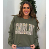 "Western Darlin" Retro Camo Sweatshirt by Dog Mom Hat