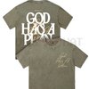 Double Sided Retro Washed 'God Has A Plan' Tee by Dog Mom Hat