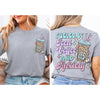 "Iced Coffee" Self-Care T-Shirt - Comfortable Tee for Mental Health, Everyday Graphic Apparel