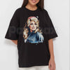 Vintage 80s Dolly Parton T-Shirt – Retro Country Music Queen Unisex Cotton Graphic Tee