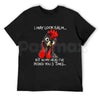 I May Look Calm But Ive Pecked You 3 Times T-Shirt – Funny Chicken Humor Tee