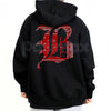 B Bandana Lettering Chicano Shirt – Chicana Cholo Lowrider Style Hoodie & West Coast Aesthetic Sweatshirt
