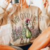 Retro Grinchmas Christmas Shirt – Vintage Holiday Movie Sweatshirt by Dog Mom Hat