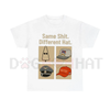 "Same Thing Different Hat" T-Shirt – Funny Political Graphic Shirt, Dark Humor Statement Tee, Unisex by Dog Mom Hat