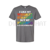 "Whisky Straight Friends Either Way" Funny Slogan T-Shirt by Dog Mom Hat
