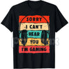 Funny Gamer T-Shirt for Teens Boys Men - Video Gaming Humor Tee, Casual Gaming Streetwear, Best Gaming Gift Apparel