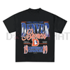 Vintage Denver Football Graphic T-Shirt by Dog Mom Hat