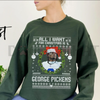 "All I Want For Christmas Is George Pickens" Sweatshirt by Dog Mom Hat
