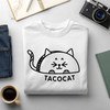 Tacocat Cute Palindrome Shirt – Funny Cat & Taco Graphic Tee for Cat Lovers by Dog Mom Hat