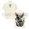 Archangel Michael Vintage Washed Oversized T-Shirt by Dog Mom Hat