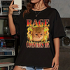 "Cat Rage Is Consuming Me" Funny T-Shirt by Dog Mom Hat