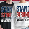 Charlie Kirk Stand Strong Sweatshirt – Patriotic Political Top