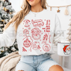 Doodle Christmas Liberal Values Sweatshirt by Dog Mom Hat