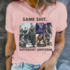 "Abolish ICE" Different Uniform Same Shit Shirt – Pro-Immigrant Activist Tee by Dog Mom Hat