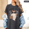 'Boo-Jee' Ghost Comfort Colors® T-Shirt – Luxury Spooky Status Shirt by Dog Mom Hat