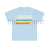 Vintage "Jesus King" T-Shirt – Classic Christian Cotton Menswear Tee, Retro Religious Graphic Shirt by Dog Mom Hat