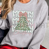 Cute Floral Christmas Sweatshirt by Dog Mom Hat