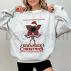 Stranger Christmas Sweatshirt by Dog Mom Hat