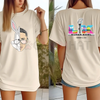 Super Bowl 2026 LIX February 8 Tee – Bugs Bunny Half Face Graphic T-Shirt by Dog Mom Hat