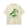 "Girls Will Be Girls" Oversize Unisex Washed T-Shirt by Dog Mom Hat