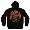 Legacy Road HD Motorcycles Hoodie by Dog Mom Hat
