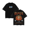 Devil Fruit One Piece Washed Tee Collection – Oversized Anime Graphic Shirt by Dog Mom Hat