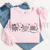 Possum Valentine Sweatshirt by Dog Mom Hat