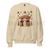 Cute Hairy Coo Unisex Crewneck Sweatshirt by Dog Mom Hat