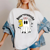 Cute Ghost "Boo" Halloween Shirt - "Drinking Mexican" Spooky Season Tee ver 2 by Dog Mom Hat