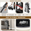 4-in-1 Double Pet Stroller with Detachable Carrier and Travel Carriage by Furr Baby Gifts