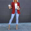 Women’s Open‑Front Casual Blazer by FitiqueFit