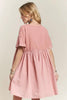 Round Neck Half Sleeve Babydoll Dress – Charming and Feminine Babydoll Dress with Round Neck and Half Sleeves for Casual and Semi-Formal Occasions by Stevvex