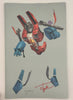 [Signed by Tyler Kirkham] Transformers #18 Unknown Comic Tyler Kirkham Negative Space Virgin Var [IN STOCK] by Unknown Comic Books